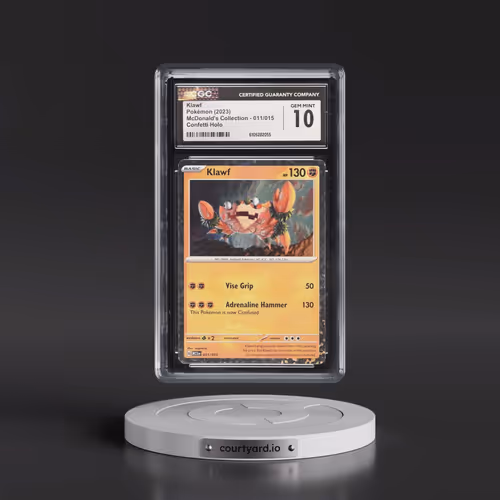 2023 McDonald's Collection - M23 EN #011/015 Klawf - Confetti Holo (CGC 10 GEM MINT)