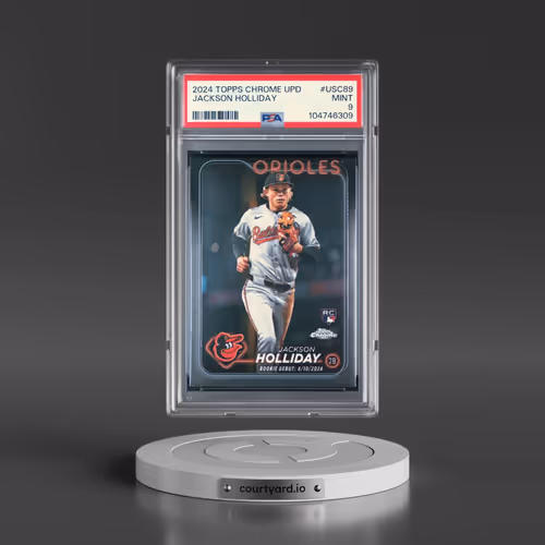 2024 Topps Chrome Update #USC89 Jackson Holliday (PSA 9 MINT)