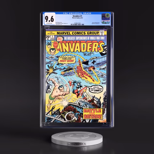 Invaders #1 CGC 9.6 Off-white Pages (Marvel Comics, 8/75) - Universal