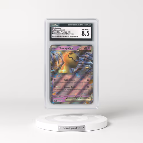 2023 Black Star Promos - Scarlet & Violet SVP EN #004 Mimikyu ex - Mimikyu ex Box / Showcase (CGC 8.5 NM-MT+)