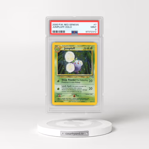 2000 Pokémon Neo Genesis #7 Jumpluff - Holo (PSA 9 MINT)