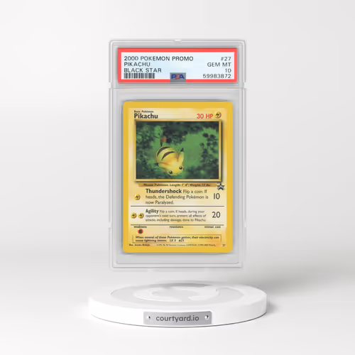 1999 Black Star Promos #27 Pikachu - The Power of One (PSA 10 GEM MINT)
