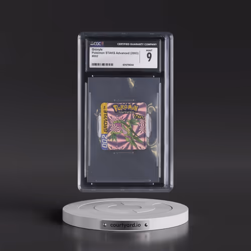 2003 Pokémon STAKS Advanced (2003 Panini) - English #002 Grovyle (CGC 9 MINT)