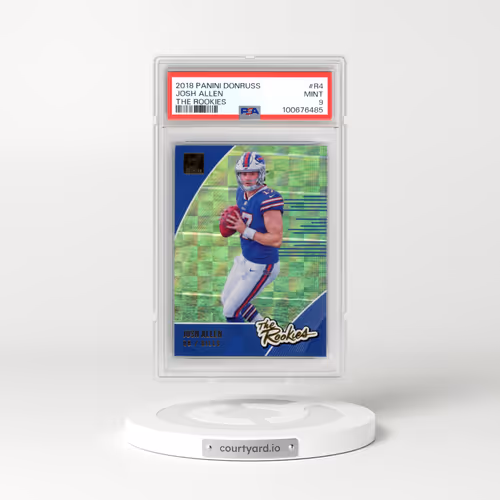 2018 Panini Donruss the Rookies #R4 Josh Allen (PSA 9 MINT)