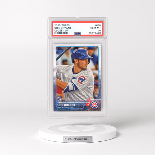 2015 Topps #616 Kris Bryant - Close-Up (PSA 10 GEM MINT)