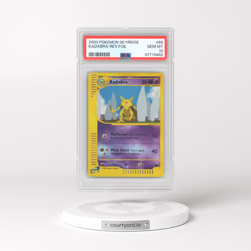 2003 Pokémon Skyridge #69 Kadabra - Reverse Foil (PSA 10 GEM MINT)