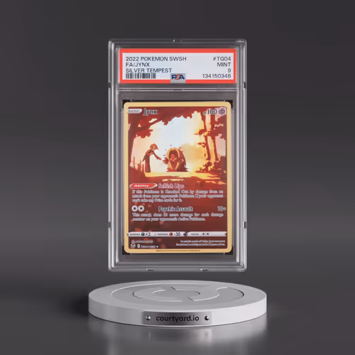 2022 Pokémon Sword & Shield Silver Tempest #TG04 Jynx - Full Art (PSA 9 MINT)
