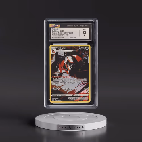 2023 Crown Zenith #GG17/GG70 Thievul - Galarian Gallery Holo (CGC 9 MINT)