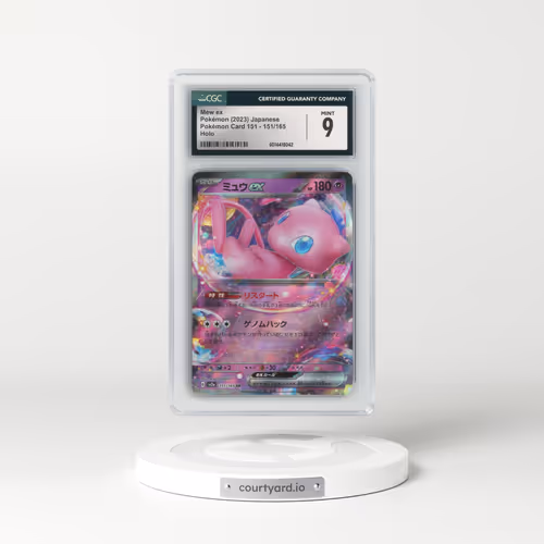 2023 Pokémon Card 151 #151/165 Mew ex (CGC 9 MINT)