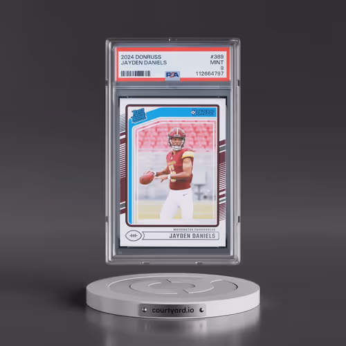 2024 Panini Donruss #389 Jayden Daniels (PSA 9 MINT)