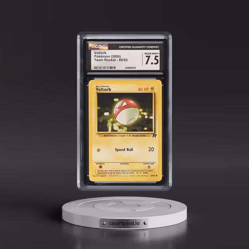 1999 Team Rocket #69/82 Voltorb (CGC 7.5 NM+)