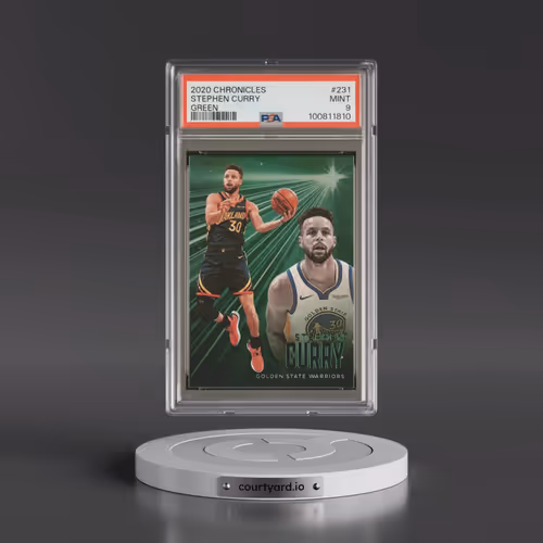2020 Panini Chronicles #231 Stephen Curry - Green (PSA 9 MINT)
