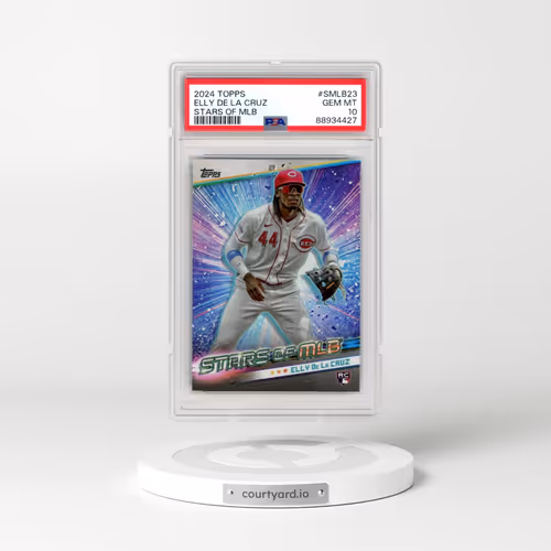 2024 Topps Stars of MLB #SMLB23 Elly de La Cruz (PSA 10 GEM MINT)