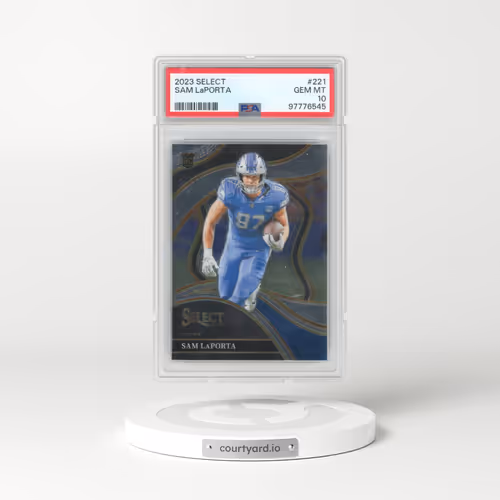 2023 Panini Select #221 Sam LaPorta (PSA 10 GEM MINT)