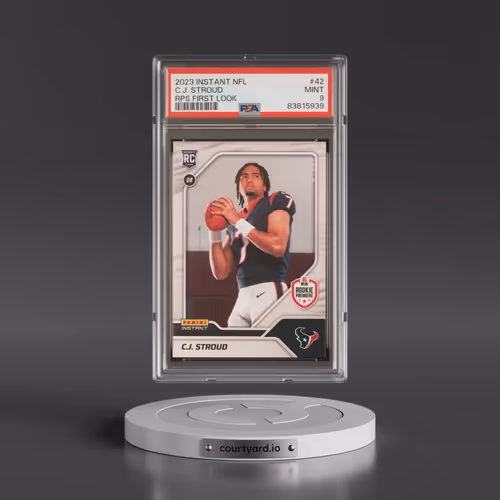 2023 Panini Instant NFL Rps First Look #42 C.J. Stroud (PSA 9 MINT)