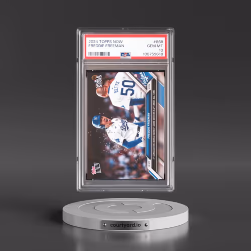 2024 Topps Now #868 Freddie Freeman (PSA 10 GEM MINT)