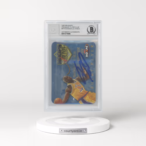 1997 Hoops #FF10 Shaquille O'Neal - Frequent Flyer Club (BGS AUTH)