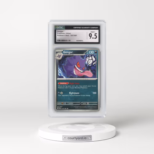 2024 Paldean Fates - PAF EN #057/091 Gengar (CGC 9.5 MINT+)