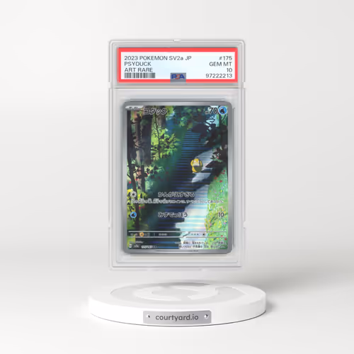 2023 Pokémon Sv2a-Pokemon 151 #175 Psyduck - Art Rare (PSA 10 GEM MINT)