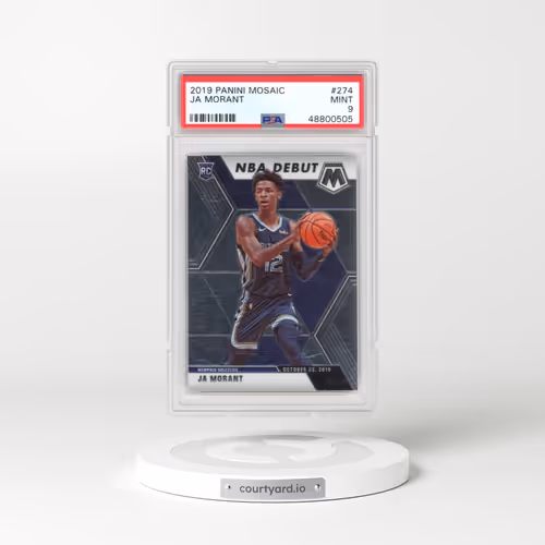 2019 Panini Mosaic #274 Ja Morant (PSA 9 MINT)