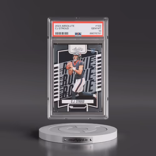 2023 Panini Absolute #102 CJ Stroud (PSA 10 GEM MINT)