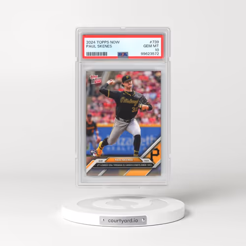 2024 Topps Now #739 Paul Skenes (PSA 10 GEM MINT)