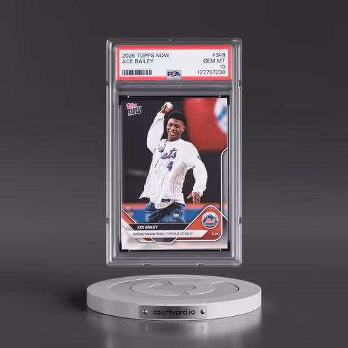 2025 Topps Now #348 Ace Bailey (PSA 10 GEM MINT)