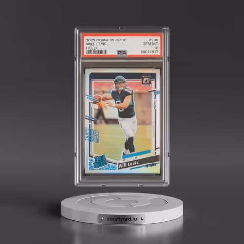 2023 Panini Donruss Optic #298 Will Levis - Holo (PSA 10 GEM MINT)