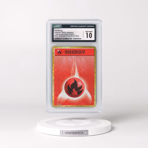 2023 Trading Card Game Classic - CLF, CLL, CLK Fire Energy - Holo Charizard & Ho-Oh ex Deck - CLL (C
