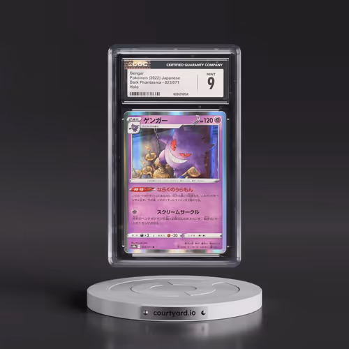2021 Dark Phantasma #023/071 Gengar - Holo (CGC 9 MINT)