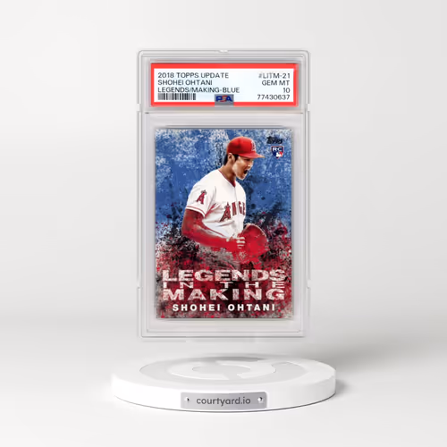 2018 Topps Update Legends in the Making #LITM-21 Shohei Ohtani - Blue (PSA 10 GEM MINT)
