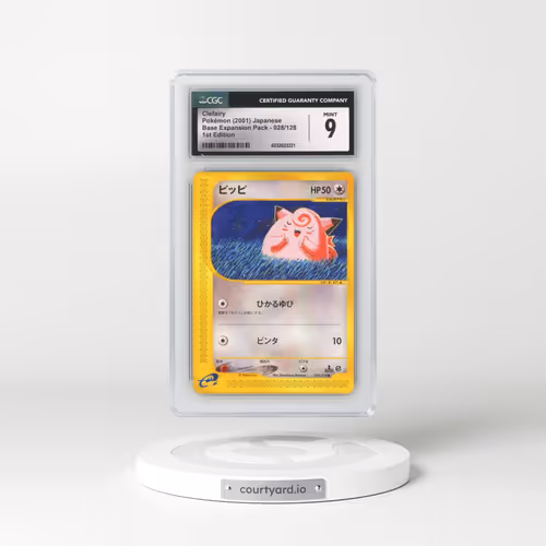 2001 Base Expansion Pack #028/128 Clefairy - 1st Edition (CGC 9 MINT)
