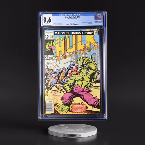 Incredible Hulk #212 CGC 9.6 White Pages (Marvel Comics, 6/77)
