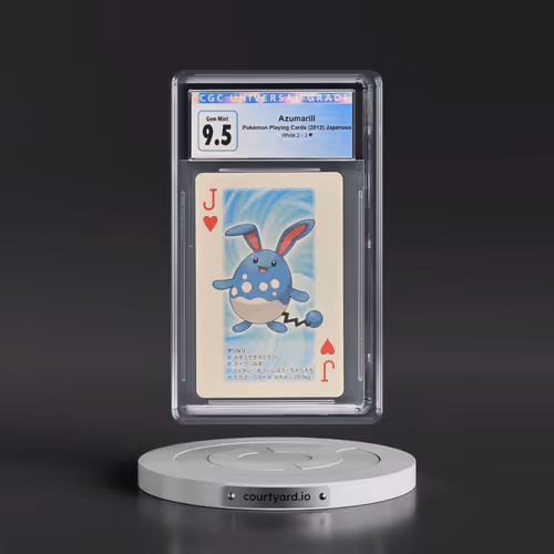 2012 White 2 Deck (White Kyurem on Back) #J§ Azumarill (CGC 10 GEM MINT)