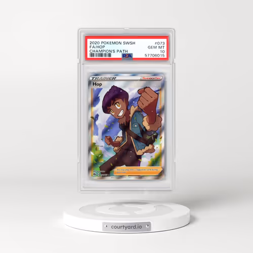 2020 Pokémon Sword & Shield Champion's Path #073 Hop - Full Art (PSA 10 GEM MINT)