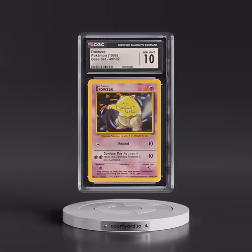 1999 Base Set #49/102 Drowzee (CGC 10 GEM MINT)