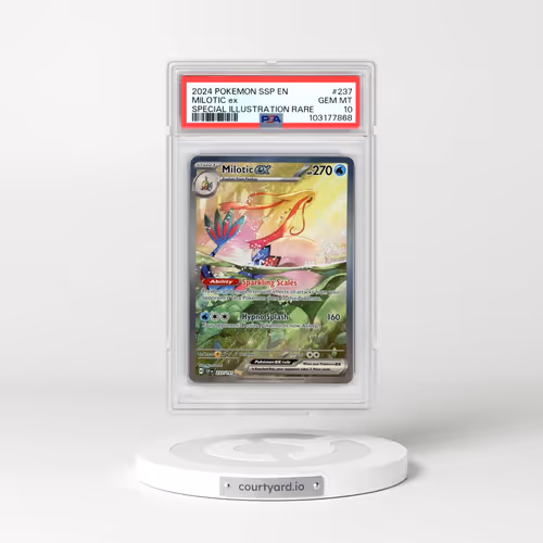 2024 Pokémon Ssp EN-Surging Sparks #237 Milotic EX - Holo Special Illustration Rare (PSA 10 GEM MINT)