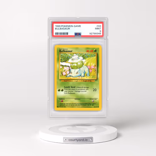 1999 Pokémon Game #44 Bulbasaur (PSA 9 MINT)