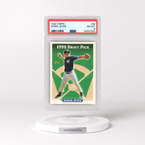 1993 Topps #98 Derek Jeter (PSA 8 NM-MT)