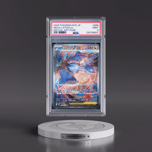 2025 Pokémon M1s-Mega Symphonia #088 Mega Latias EX - Holo Special Art Rare (PSA 9 MINT)