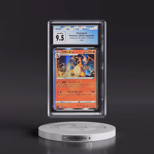 2020 Amazing Volt Tackle #012/100 Charizard - Holo (CGC 10 GEM MINT)