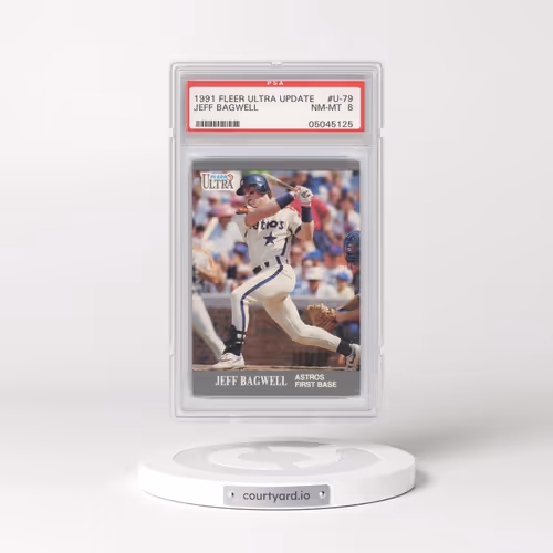 1991 Ultra Update #U-79 Jeff Bagwell (PSA 8 NM-MT)