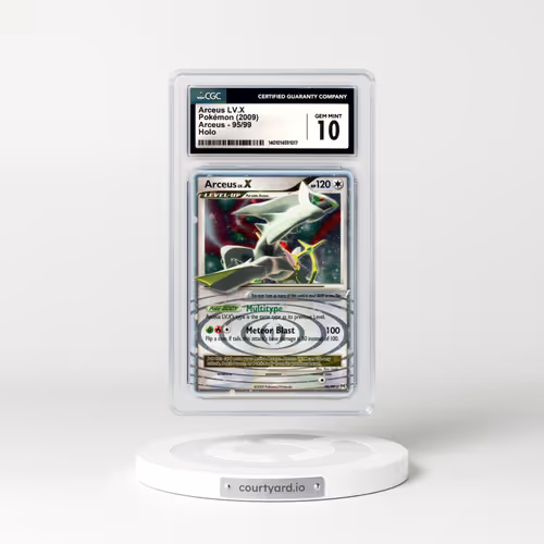 2009 Platinum - Arceus #95 Arceus LV.X - Holo (CGC 10 GEM MINT)
