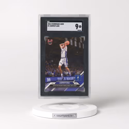 2024 Bowman U Now #1 Cooper Flagg (SGC 9 MINT)