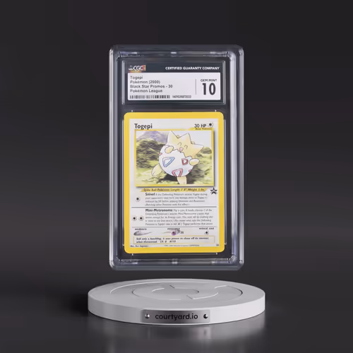 1999 Black Star Promos #30 Togepi - Pokémon League (CGC 10 GEM MINT)
