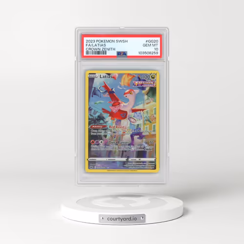 2023 Pokémon Sword and Shield Crown Zenith #GG20 Latias - Full Art (PSA 10 GEM MINT)