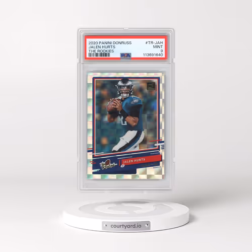2020 Panini Donruss the Rookies #TR-JAH Jalen Hurts (PSA 9 MINT)