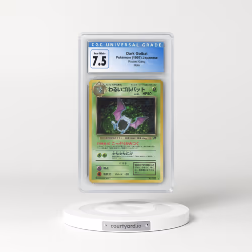 1997 Rocket Gang #42 Dark Golbat - Holo (CGC 7.5 NM+)