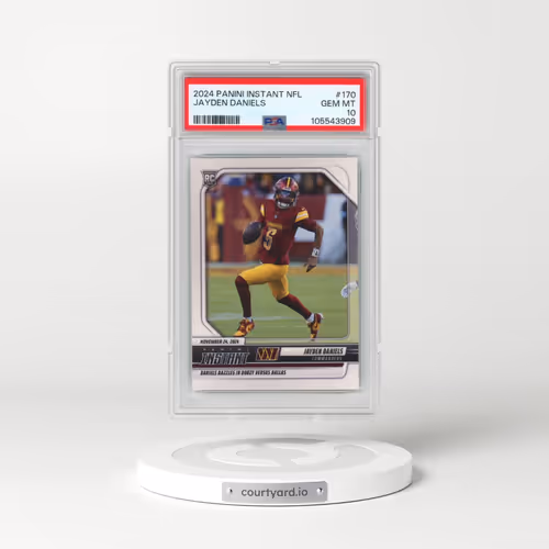 2024 Panini Instant NFL #170 Jayden Daniels (PSA 10 GEM MINT)