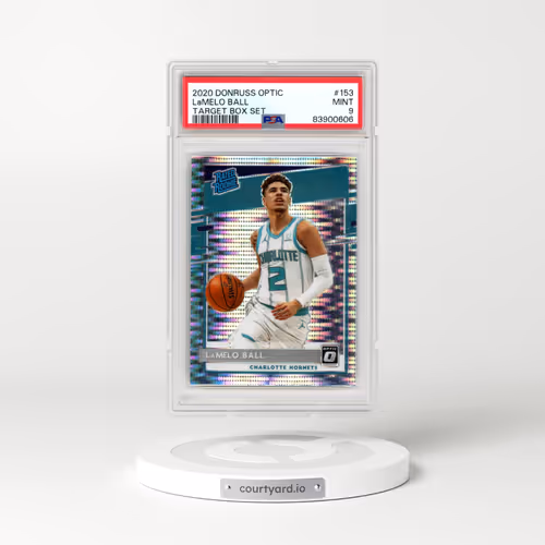 2020 Panini Donruss Optic #153 LaMelo Ball - Target Box Set (PSA 9 MINT)